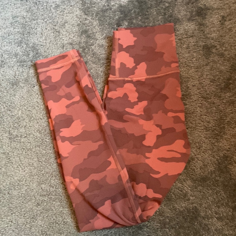 lululemon wunder train high rise 25” leggings